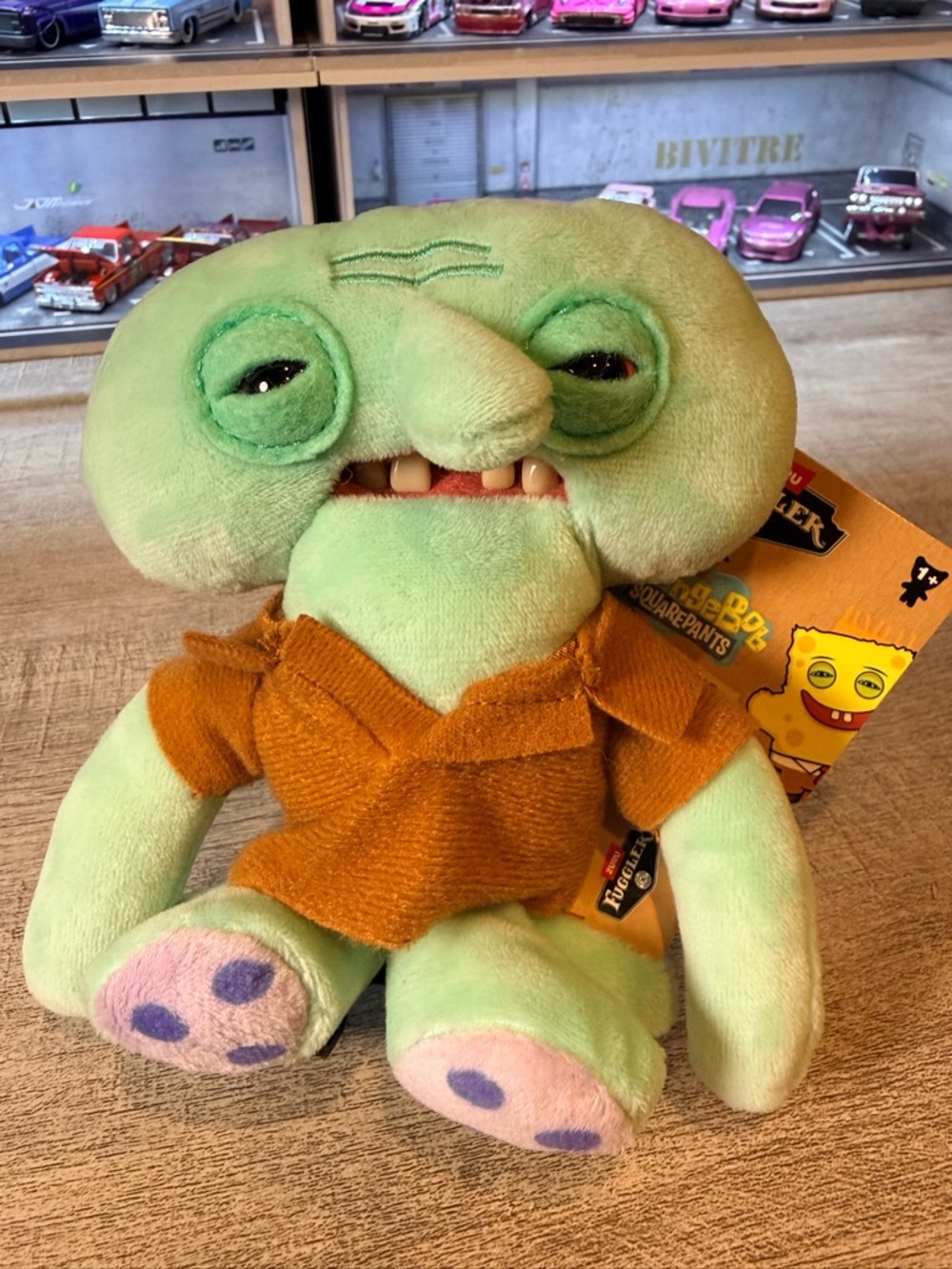 Fuggler “Squidward” Sponge Bob Plush Keychain